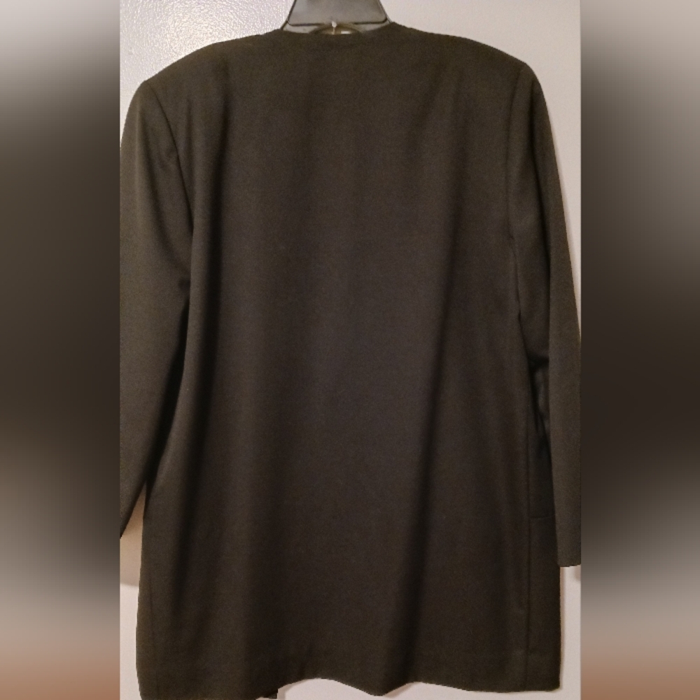 Pendleton Open Front Virgin Wool Blazer Size 18 - image 7